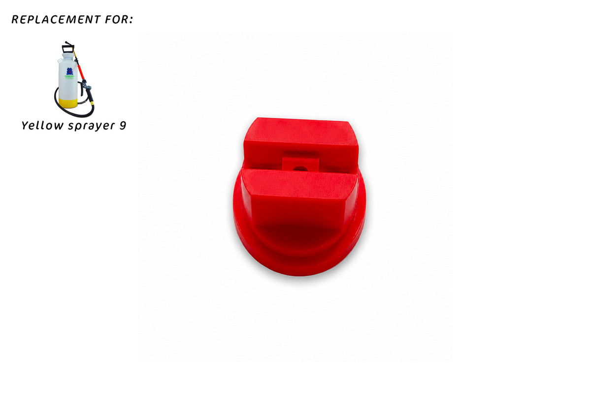 Red Flat Sprayer Foam Nozzle