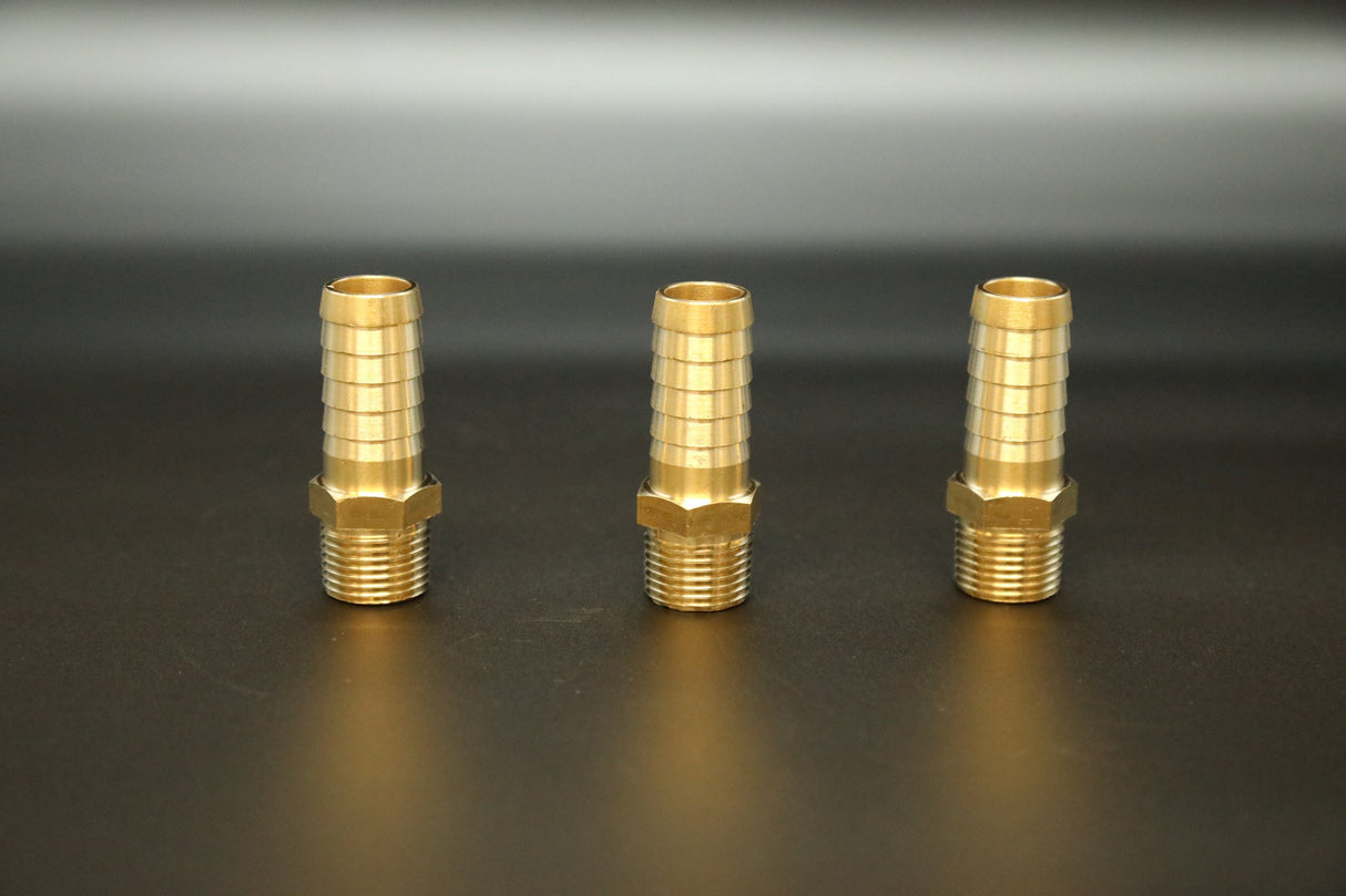 BRASS 1/2" M X 19.2 INLET