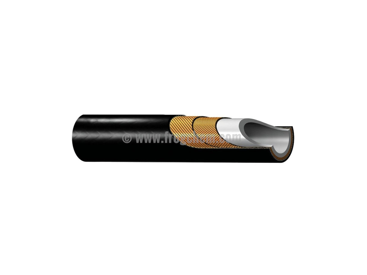 12m Double Wired HP Hose (3/8" M/F, 1/4" Bore)