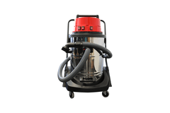 Red Wet and Dry Vacuum Cleaner Three Motors