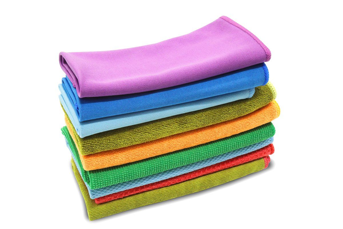 Orange Microfibre Cloth for Bodywork (Type B) 45x45cm
