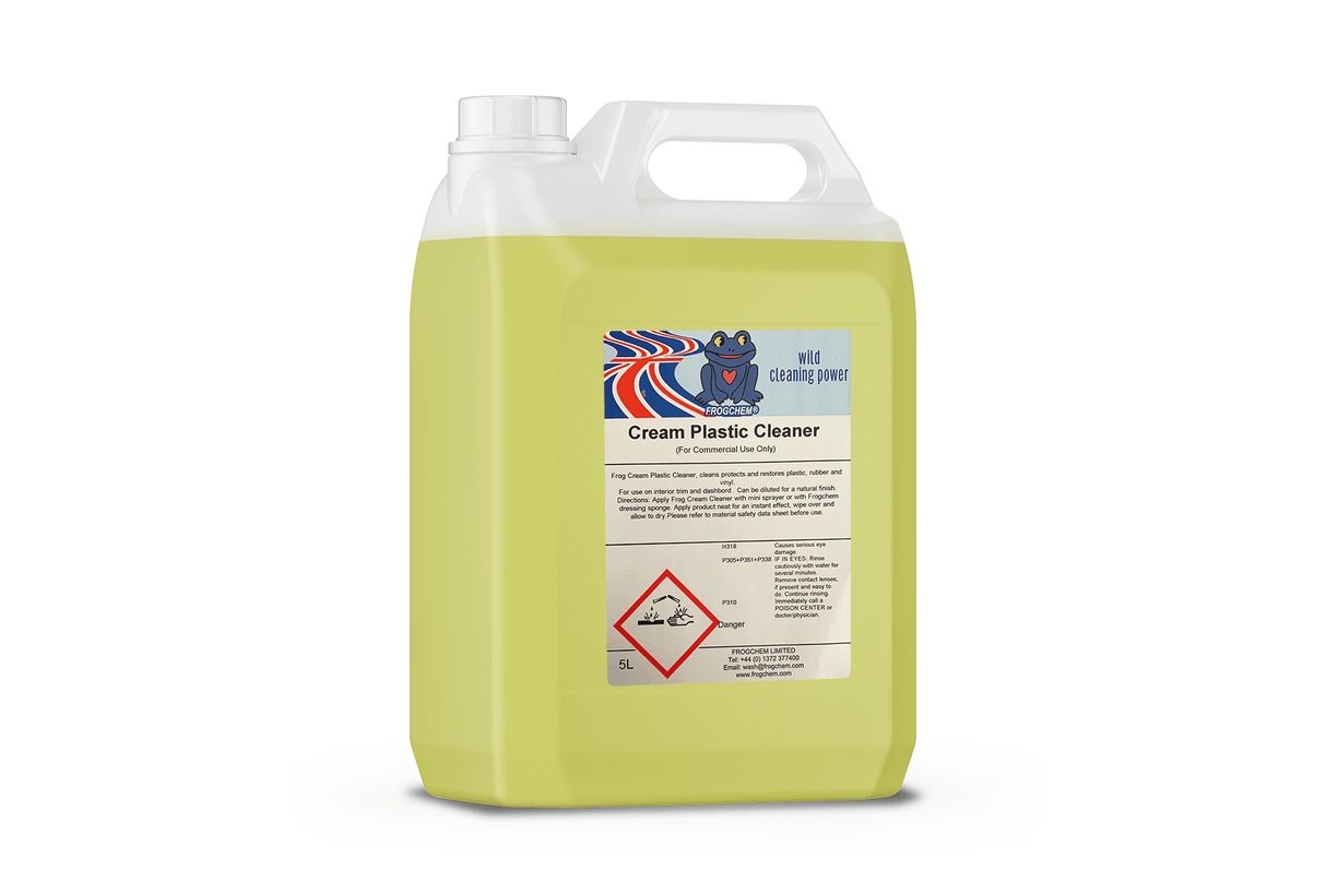 Cream Plastic Cleaner