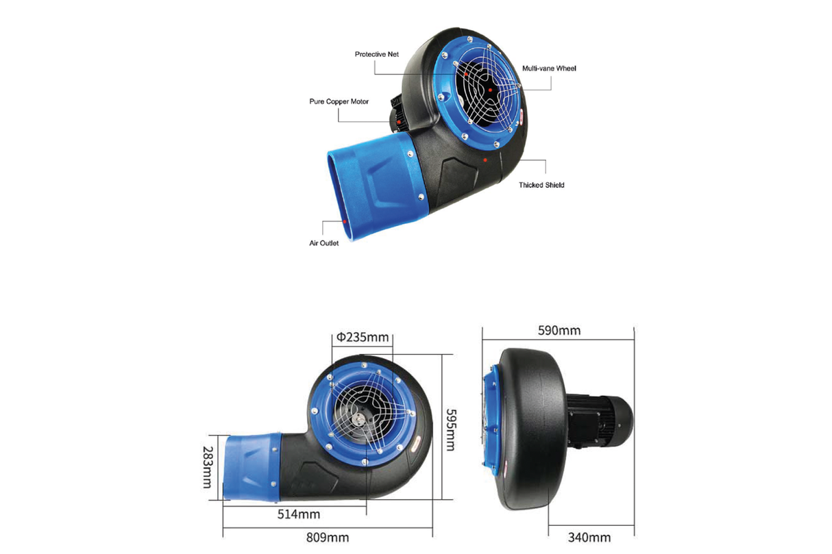 Dryer Motor 3 kw (Model: COV-2-3)