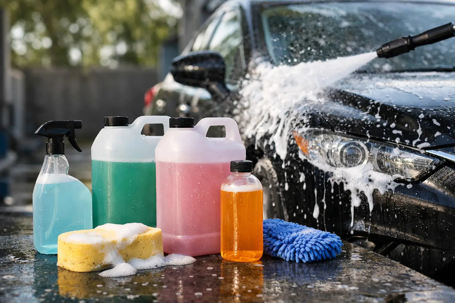 Car Wash Chemicals Guide for Better Results