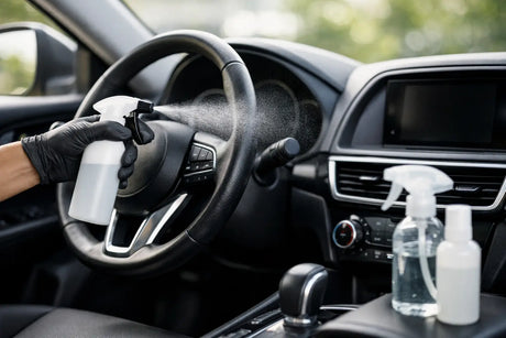 Car Interior Sanitiser Spray: What to Use