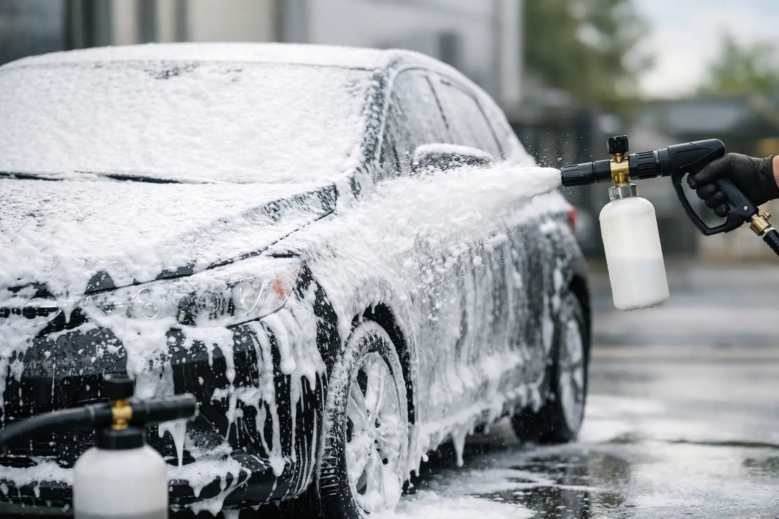 How to Use Snow Foam Properly