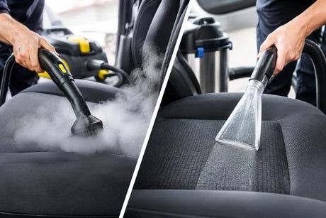 Steam Cleaner Versus Extractor for Car Interiors