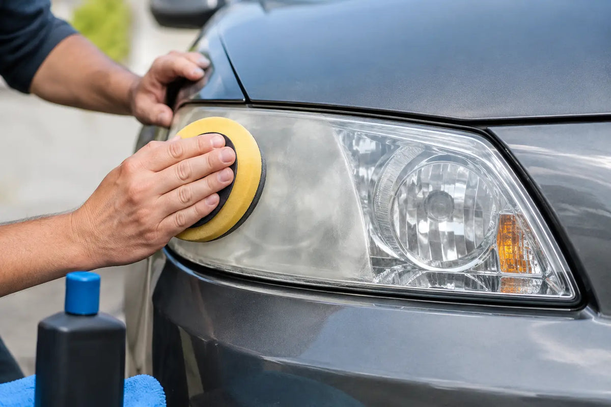 How to Polish Faded Headlights Safely at Home