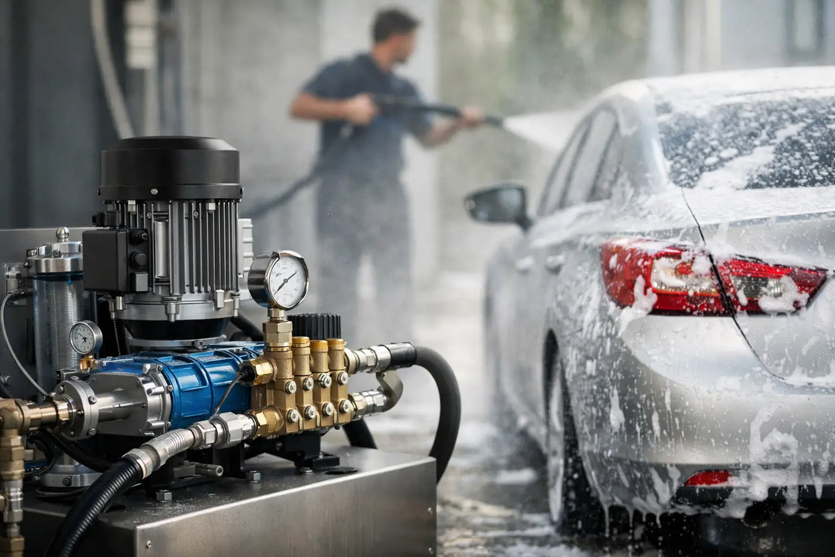 Choosing Car Wash Pump Systems for Better Results