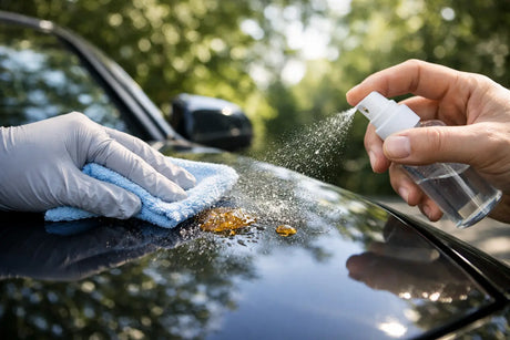 How to Remove Tree Sap Safely From Car Paint