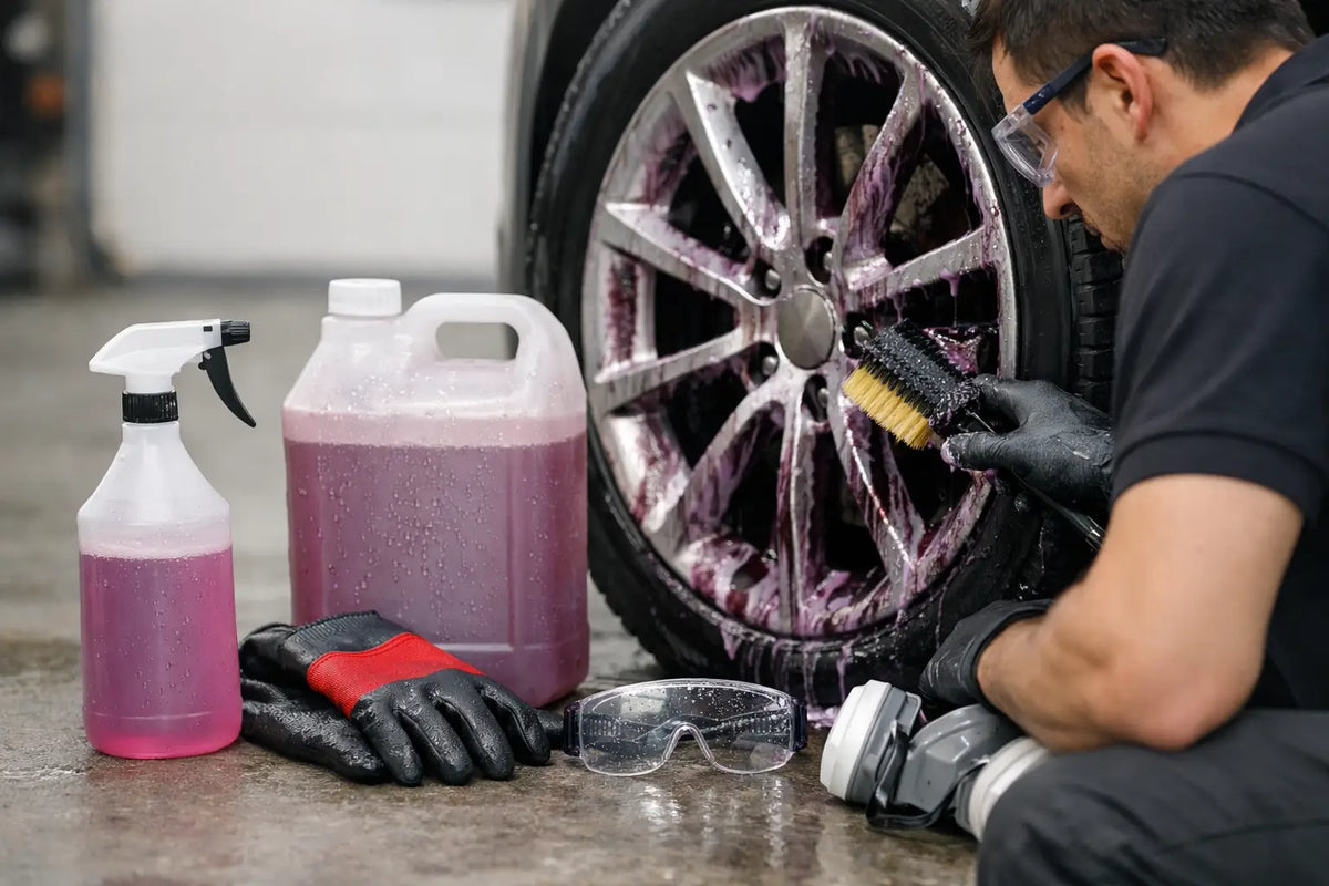Wheel Acid Safety for Professional Cleaning