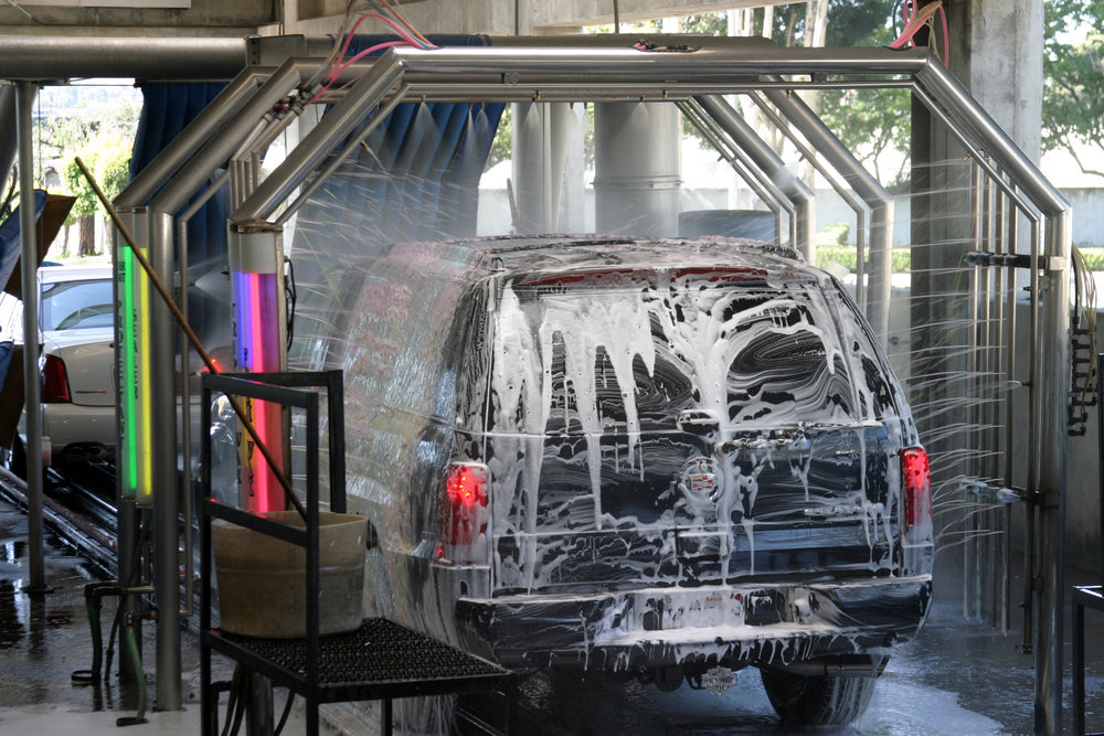 Machine car wash discount
