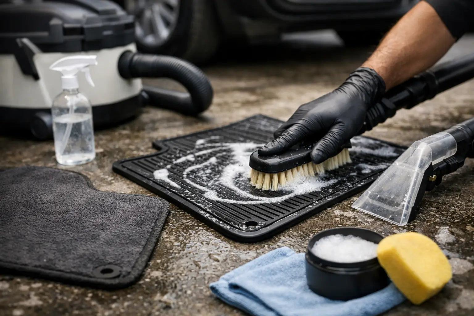 How to Clean Car Mats for a Proper Valet