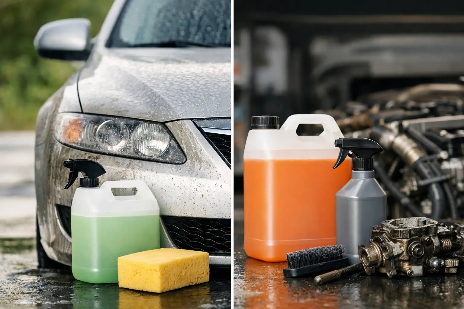 Traffic Film Remover vs Degreaser Explained