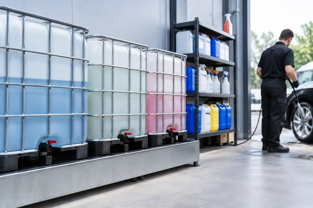Bulk Chemical Storage Guide for Valeting Teams