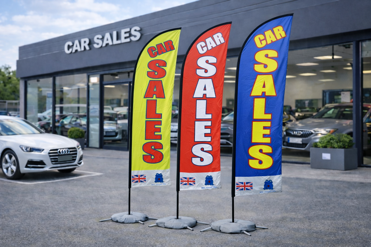 Car Sales Flags