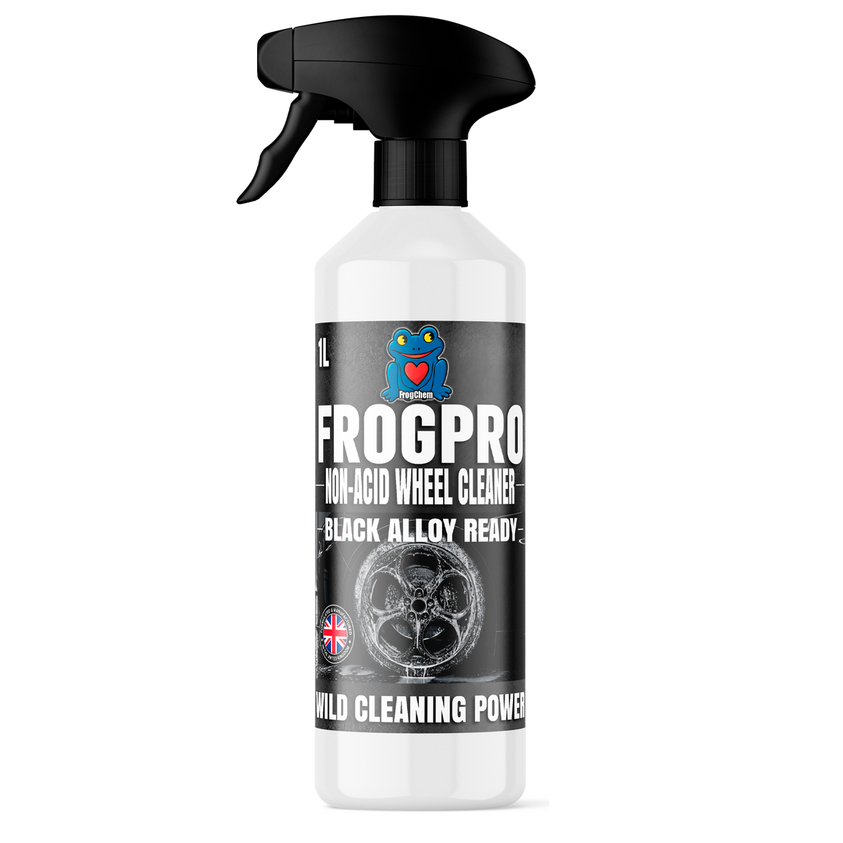 Black Alloy Wheel Cleaner 1L
