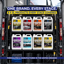 FROGPRO Complete Car Valeting & Detailing Bundle – 8 x 5L