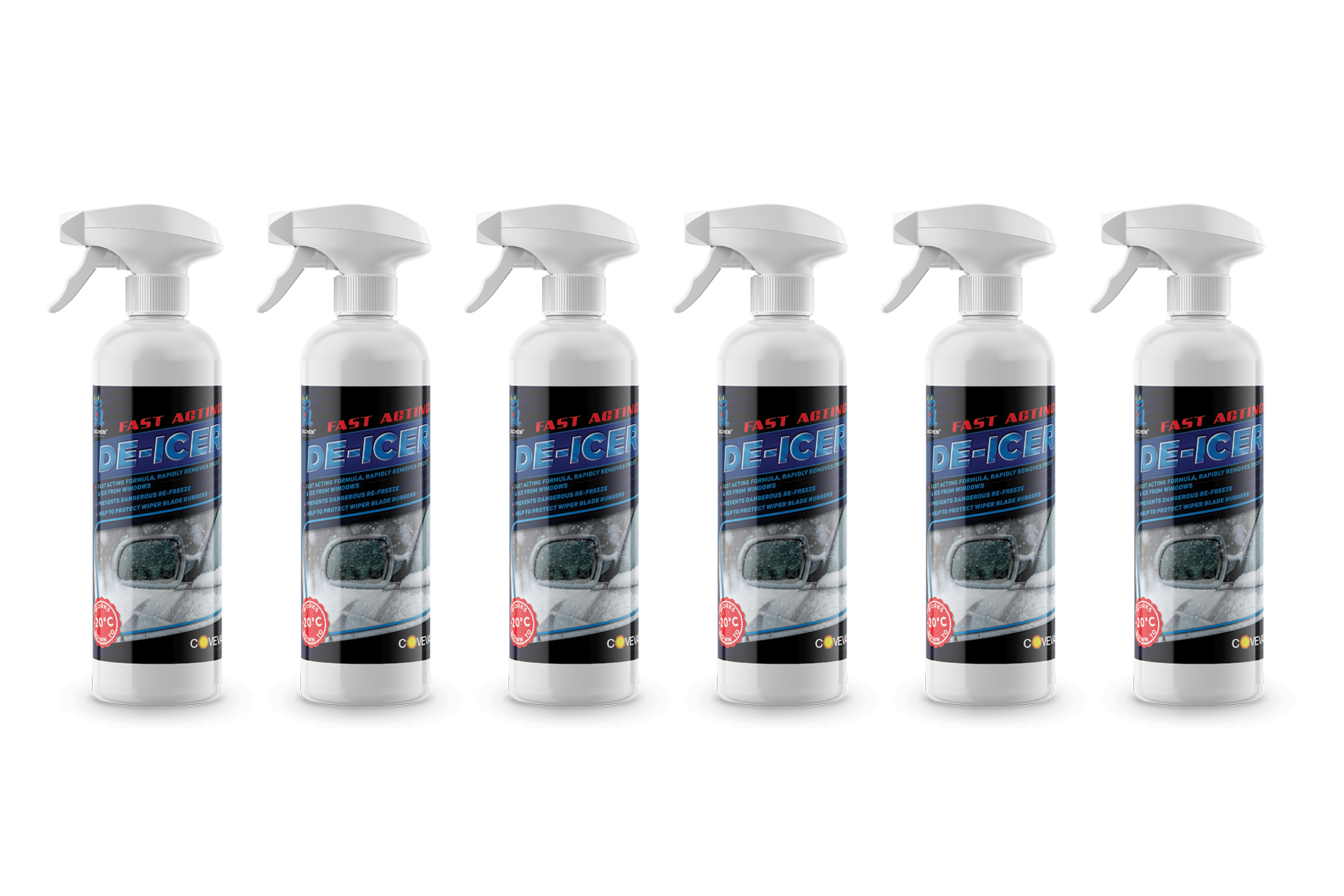 Deicer Spray for Car Windshield - Auto Windshield Deicing Spray, Ice  Remover Melting Spray, Deicer Spray for Car Windshield Windows Wipers and  Mirrors (5 Pcs)