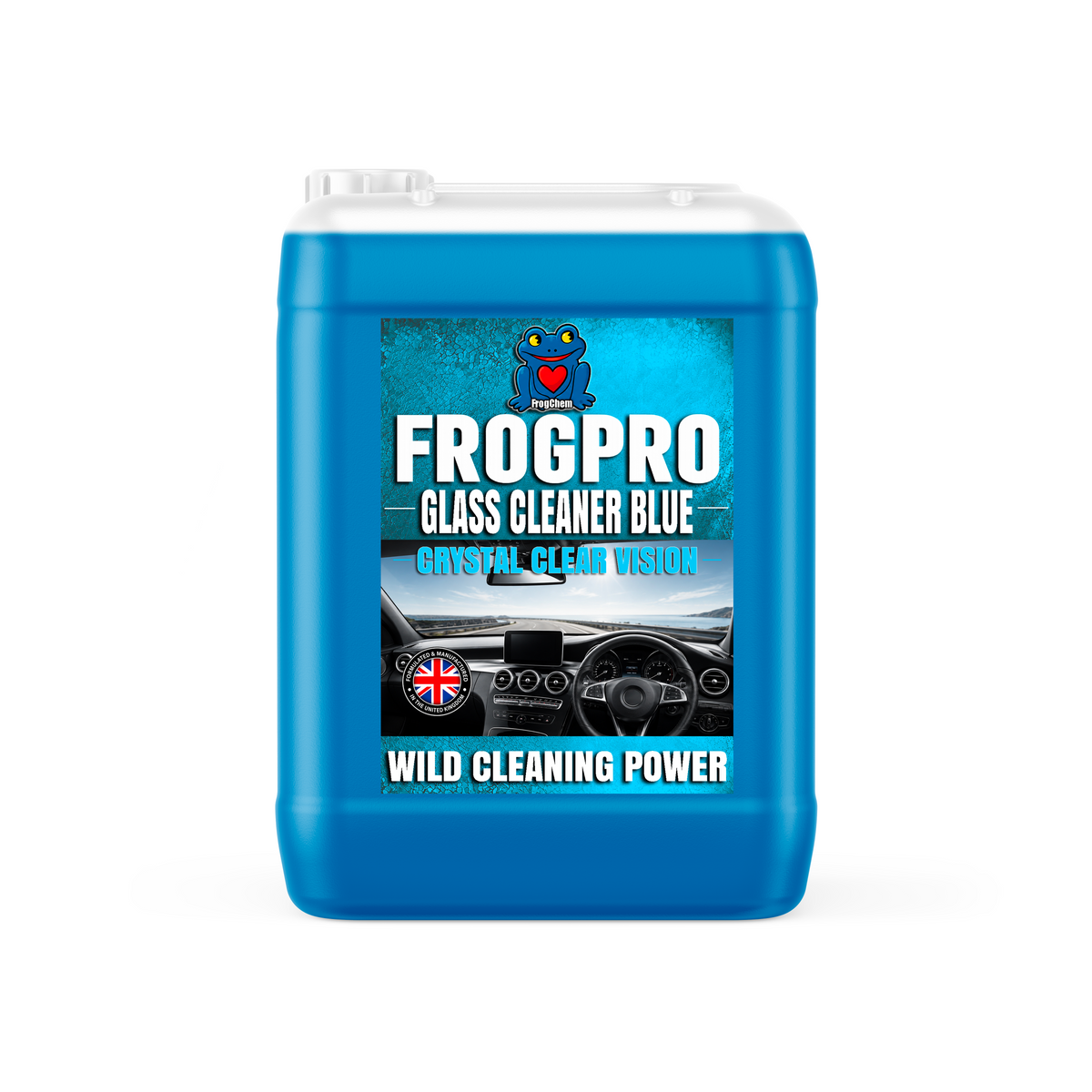 Glass Cleaner Blue