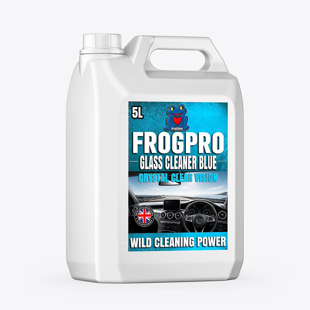 Glass Cleaner Blue