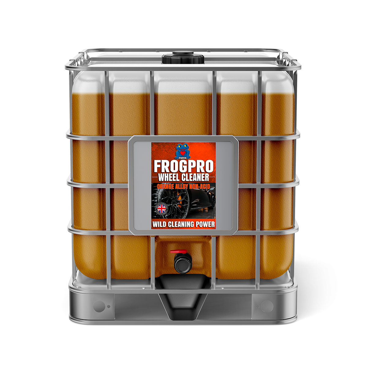 Orange Alloy Wheel Cleaner (Non-Acid)