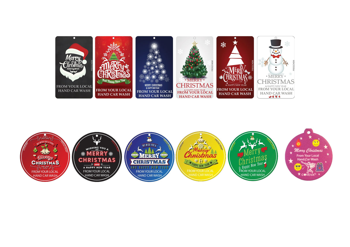 Christmas Air Fresheners (mix Design)