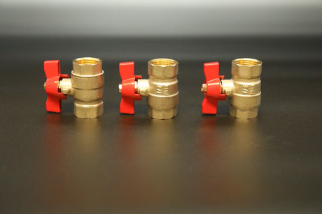 BRASS BALL VALVE 1/2" F/F