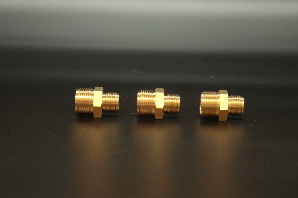 BRASS CONNECTOR 22M X 3/8"
