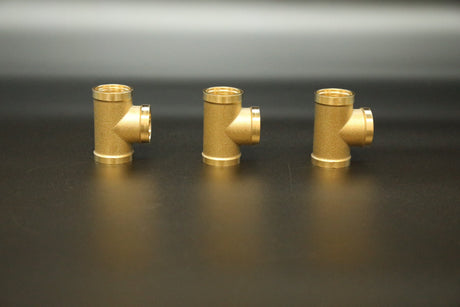 BRASS T F/F/F 1/2"
