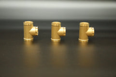 BRASS T F/F/F 1/2"