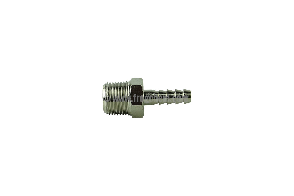 Hose tail SS 3/8 X 6MM