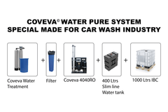 COVEVA© WATER PURE SYSTEM SPECIAL MADE FOR CAR WASH INDUSTRY