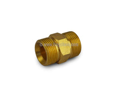22mm M to M Brass Connector