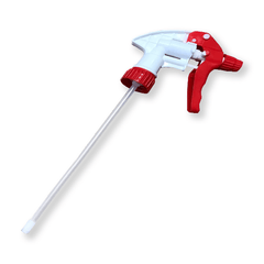 Red Trigger for Spray Bottle With Spray Bottle