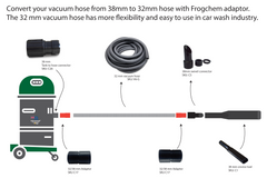 32/38mm Hose Crevice Tool Adaptor