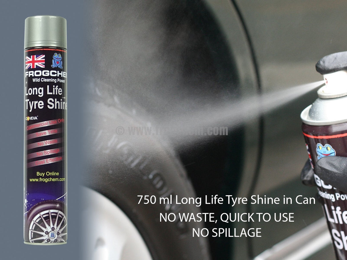 Long Life Tyre Shine in Can 750 ml