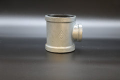 GALVANISED T CONNECTOR 2-1/2" X 1" F/F/F