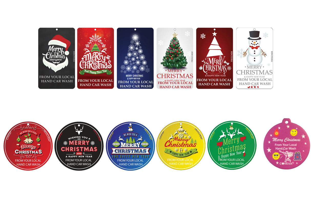 Christmas Air Fresheners (mix Design)